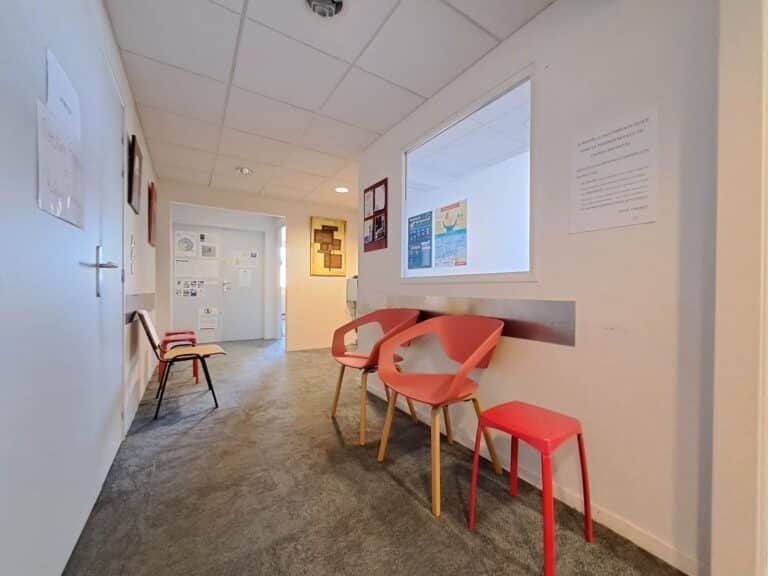 Salle d'attente du cabinet